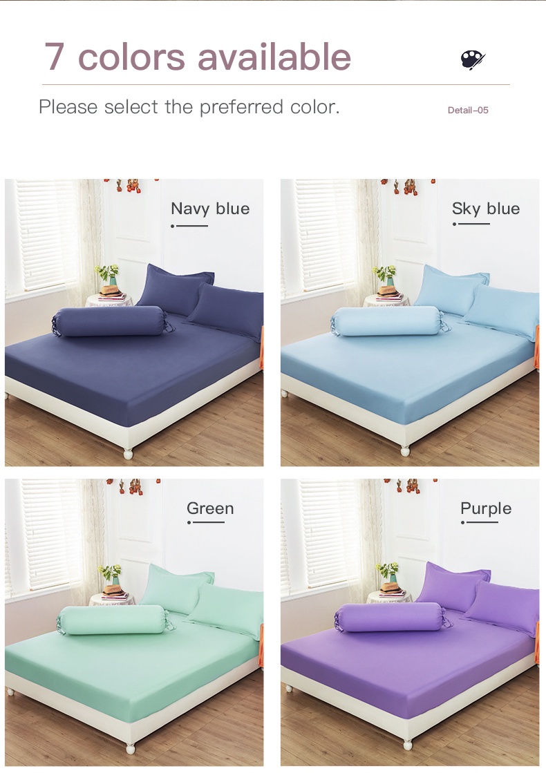100_ Cotton Fitted Bedsheet Set-6